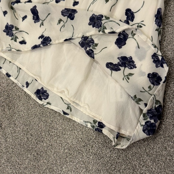 NWOT Reformation Sable Midi Dress Blueberries Size Large - Picture 12 of 12